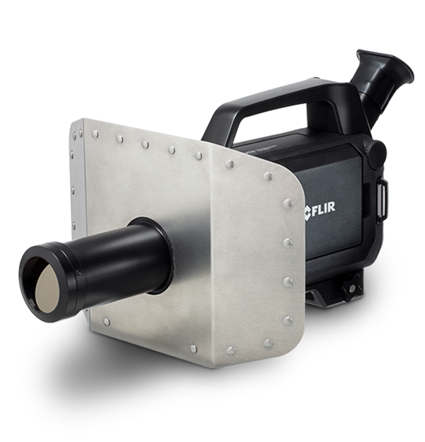 surveillance camera in industrial facility